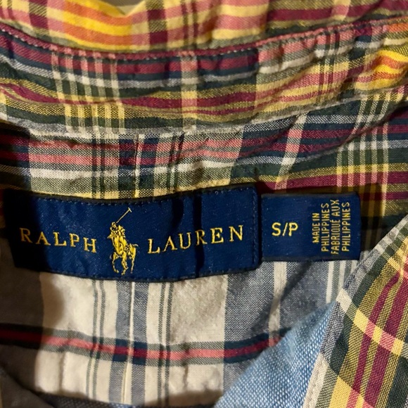 Ralph Lauren Men's Multicolor Plaid Shirt - Picture 2 of 6